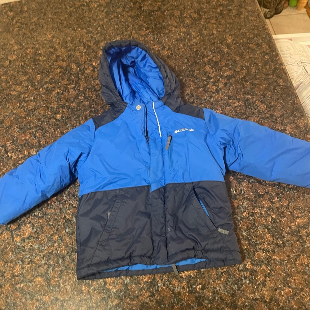 Columbia Two-Tone Blue and Black Jacket